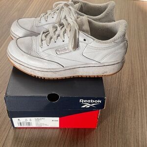 Reebok Classic White Leather Sneakers